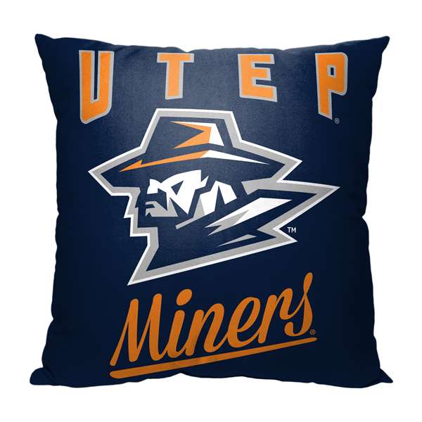 UTEP Texas El Paso Miners  Alumni Pillow  