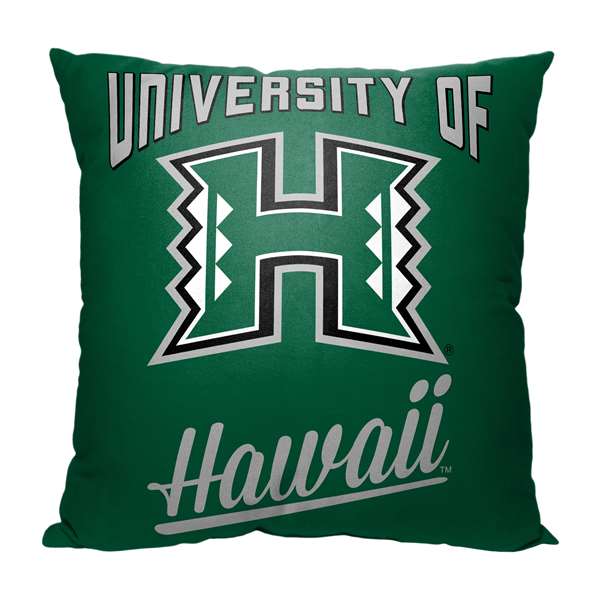 Hawaii Warriors Alumni Pillow  