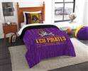 East Carolina Football Pirates Modern Take Twin Bed Comforter & Sham Set 