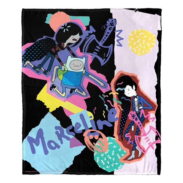 Adventure Time, Paper Marceline  Silk Touch Throw Blanket 50"x60"  