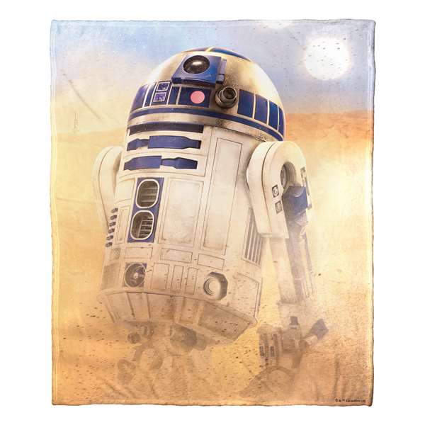 Star Wars, Artoo  Silk Touch Throw Blanket 50"x60" 