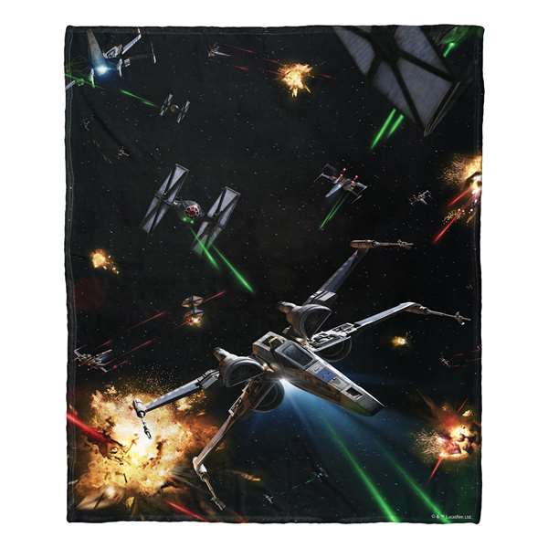 Star Wars, Fighters  Silk Touch Throw Blanket 50"x60" 