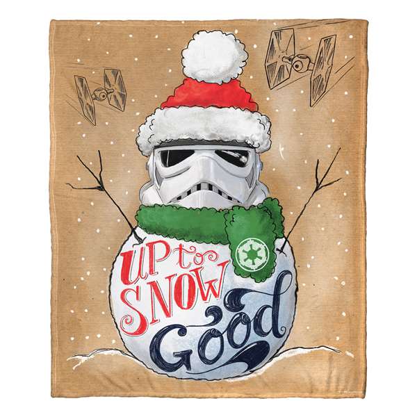Star Wars, Snow Good  Silk Touch Throw Blanket 50"x60"  