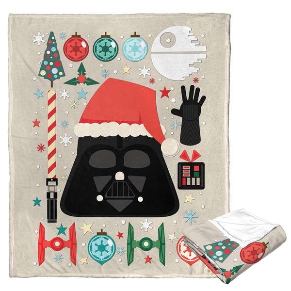Star Wars, Vader Xmas  Silk Touch Throw Blanket 50"x60"  