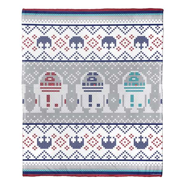 Star Wars, R2-D2 Sweater  Silk Touch Throw Blanket 50"x60"  
