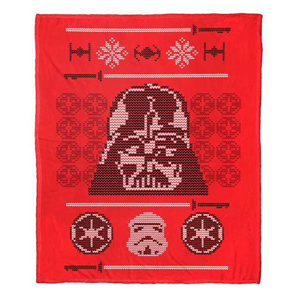 Star Wars, Sith Xmas Sweater  Silk Touch Throw Blanket 50"x60"  