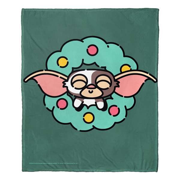 Gremlins, Festive Gizmo  Silk Touch Throw Blanket 50"x60"  