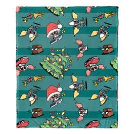 Gremlins, Holiday Madness  Silk Touch Throw Blanket 50"x60"  