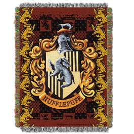 Harry Potter Hufflepuff Crest 051 Tapestry Throws 48"x60"  