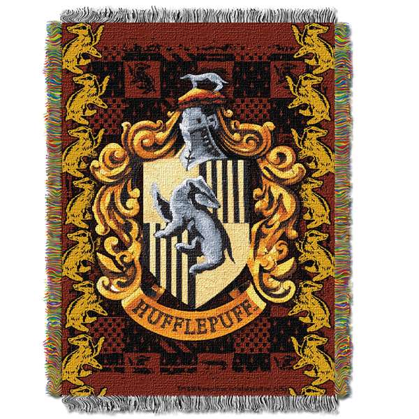 Harry Potter Hufflepuff Crest 051 Tapestry Throws 48"x60"  