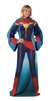 Marvel - Mighty Captain Marvel Silk Touch Comfy w/Sleeves 48"x71"  