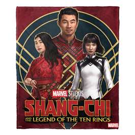 Shang-Chi, Triple Threat  Silk Touch Throw Blanket 50"x60" 