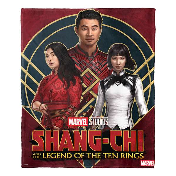 Shang-Chi, Triple Threat  Silk Touch Throw Blanket 50"x60" 