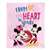 Mickey Mouse, My Heart to Yours  Silk Touch Throw Blanket 50"x60"  