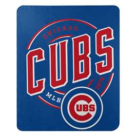 Chicago Baseball Cubs Campaign Fleece Throw Blanket 50X60 inches