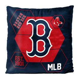 Boston Baseball Red Sox Connector Reversible Velvet Pillow 16X16 inches