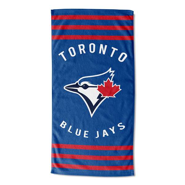 Toronto Baseball Blue Jays Striped Beach Towel 30X60 inches