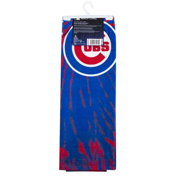 Chicago Baseball Cubs Psychedelic Beach Towel 30X60 inches