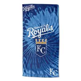 Kansas City Baseball Royals Psychedelic Beach Towel 30X60 inches