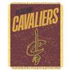 Cleveland Basketball Cavaliers Double Play Woven Jacquard Throw Blanket 