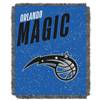 Orlando Basketball Magic Double Play Woven Jacquard Throw Blanket 