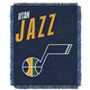 Utah Basketball Jazz Double Play Woven Jacquard Throw Blanket 