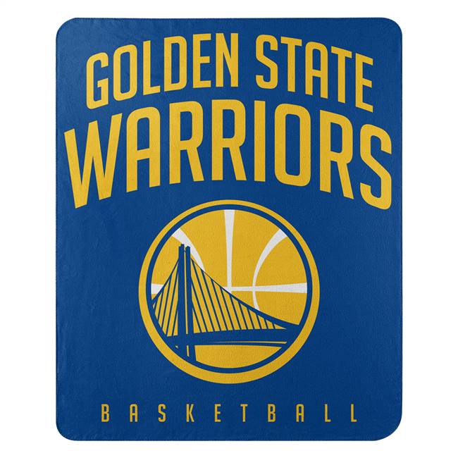 Golden State Warriors Layup Fleece Throw Blanket 50X60