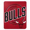 Chicago Basketball Bulls Campaign Fleece Throw Blanket 50X60 