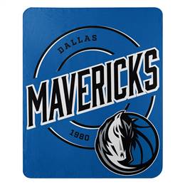 Dallas Basketball Mavericks Campaign Fleece Throw Blanket 50X60 