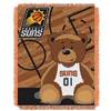 Phoenix Basketball Suns Half Court Woven Jacquard Baby Throw Blanket 