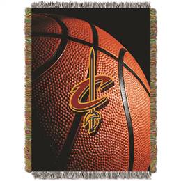 Cleveland Basketball Cavaliers Photo Real Woven Tapestry Throw Blanket 