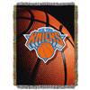 New York Basketball Knicks Photo Real Woven Tapestry Throw Blanket 