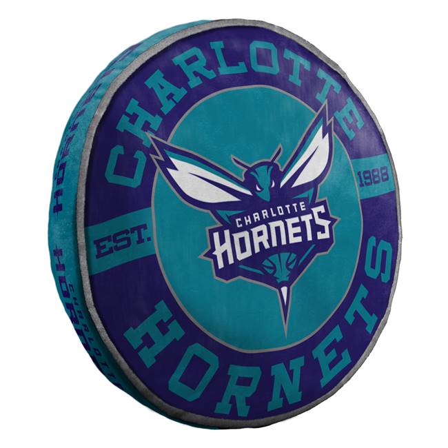Charlotte Basketball Hornets 15 inch Cloud Pillow 