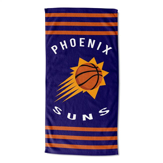 Phoenix Basketball Suns Stripes Beach Towel 30X60 