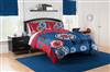 Los Angeles Basketball Clippers Hexagon Full-Queen Bed Comforter with 2 Shams 