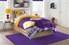 Los Angeles Basketball Lakers Hexagon Twin Bed Printed Comforter Set 