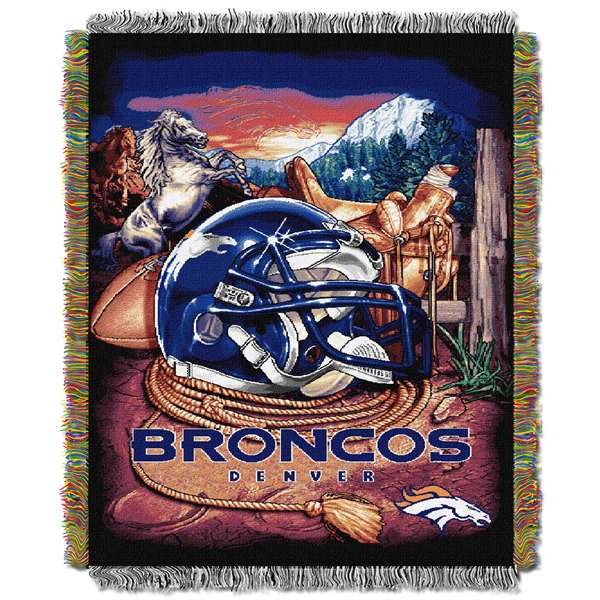 Denver Broncos Home Field Advantage Tapestry