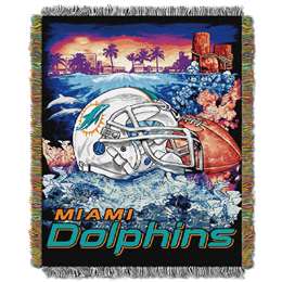Miami Dolphins Home Field Advantage Tapestry