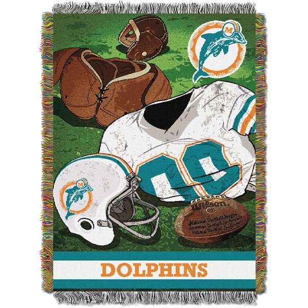 Miami Dolphins Vintage Tapestry