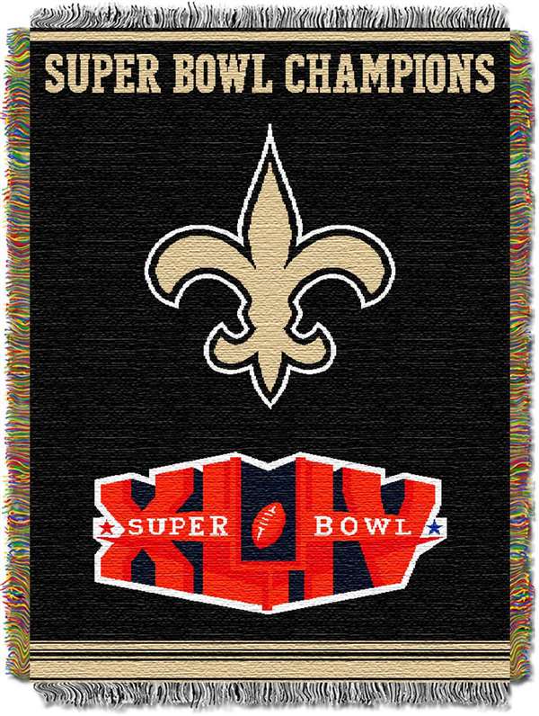 New Orleans Saints Commemorative Series 1x Champs Tapestry