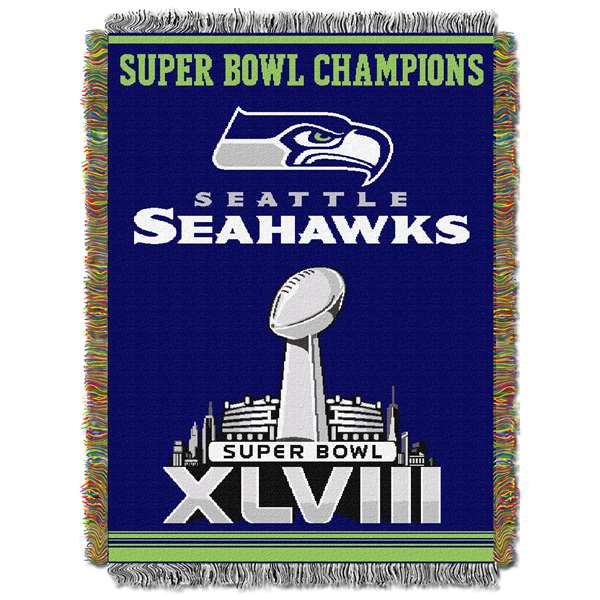 Seattle Seahawks Commemorative Series 1x Champs Tapestry