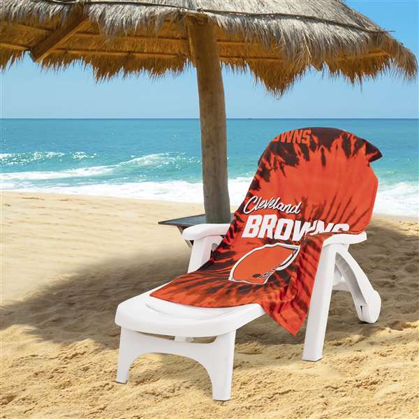 Cleveland Browns Pyschedlic Beach Towel