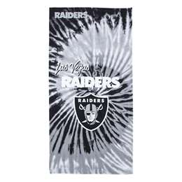 Las Vegas Raiders Pyschedlic Beach Towel