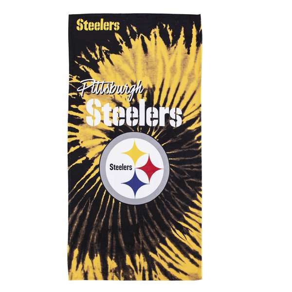 Pittsburgh Steelers Pyschedlic Beach Towel