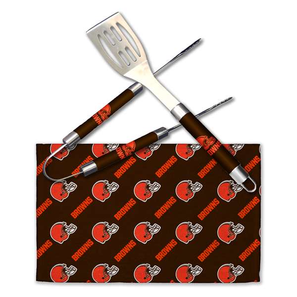Cleveland Browns BBQ Grill Utensil Set