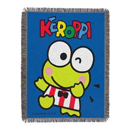 Keroppi Wave Keroppi Tapestry Throws 48"x60"  