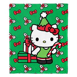 Hello Kitty, Good Or Bad  Silk Touch Throw Blanket 50"x60"  