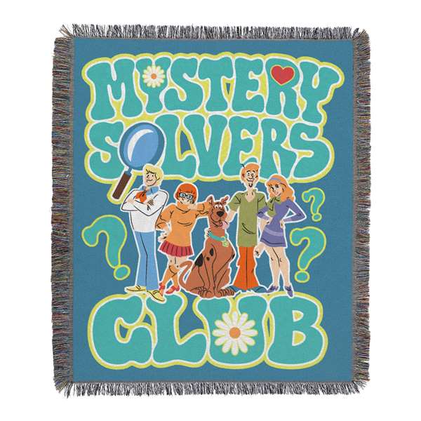SCOOBY DOO - MYSTERY SOLVERS Tapestry Throws 48"x60"  