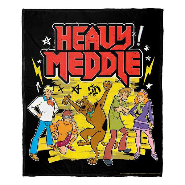 Scooby Doo, Heavy Meddle  Silk Touch Throw Blanket 50"x60"  
