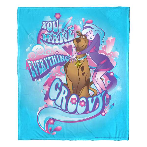 Scooby Doo, You are Groovy  Silk Touch Throw Blanket 50"x60" 